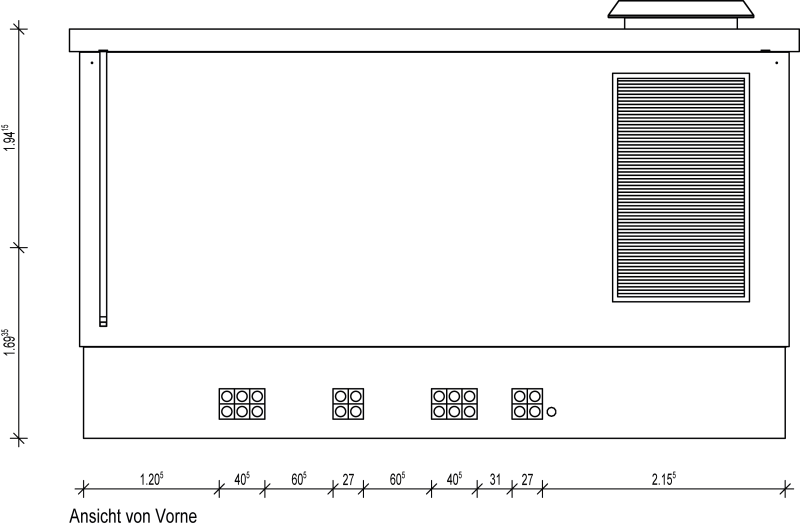 Ansicht vorne TS R2 648