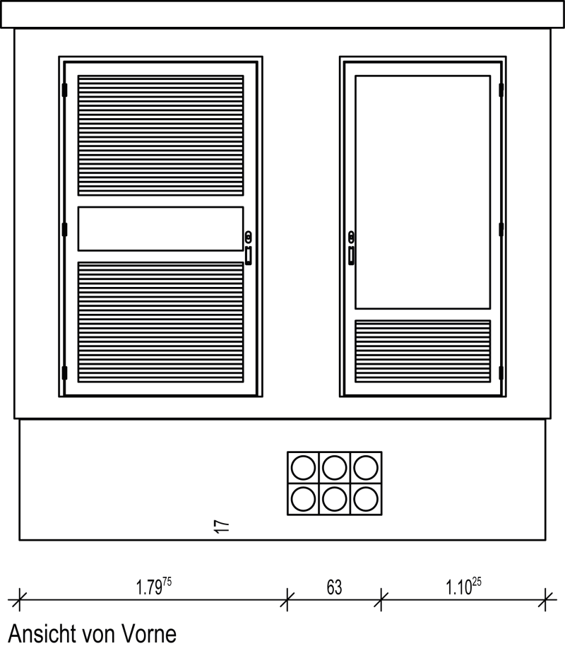 Ansicht vorne TS R0 378